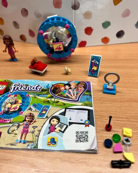 Lego friends 41383 olívia a ihrisko pre škrečky,