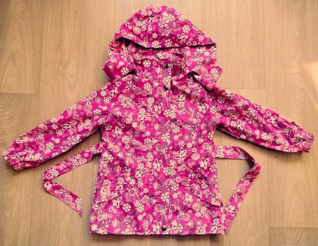 Zateplená bunda do dažďa, 128