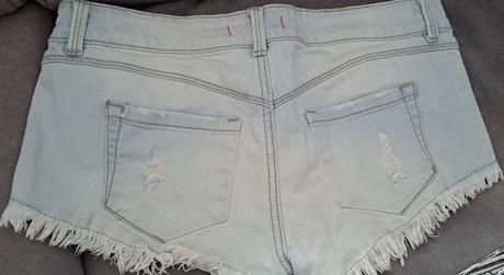 Riflove šortky veľkosť m, 38