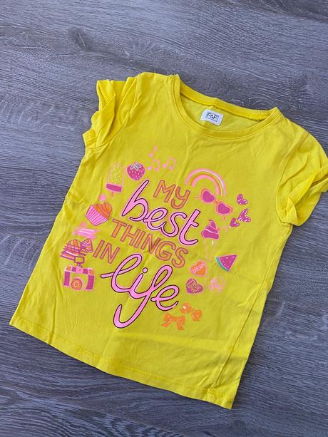 Zlte tricko, f&f,110