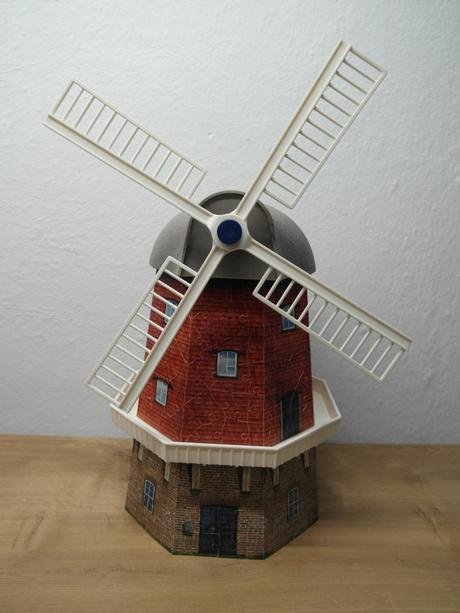 3d puzzle veterny mlyn,