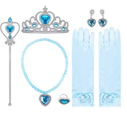 Set kostým doplnky popoluška alebo elza frozen,