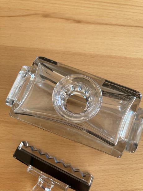 Art deco parfumová / atramentová fľaška, 