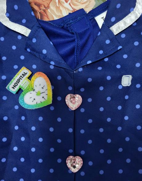 Karnevalové šaty kaderníčka na 5-6 rokov, 