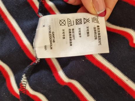 Elastické červeno-modré šaty gant veľ. 38, gant,38