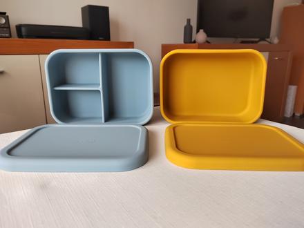 Desiatové boxy - dodoli - žltý, modrý,