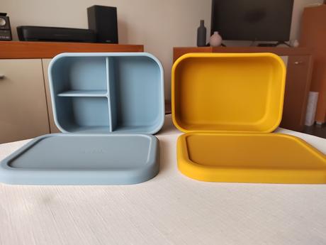 Desiatové boxy - dodoli - žltý, modrý, 