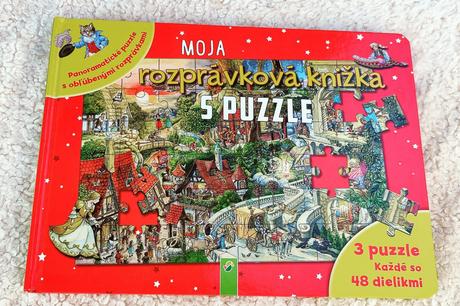 Rozprávková knižka s puzzle, 