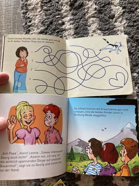 Mini knižky v nemčine 2ks, 