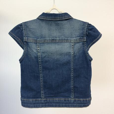 Vesta rifľová dievčenská ovs č.116, 5-6y, ovs,116