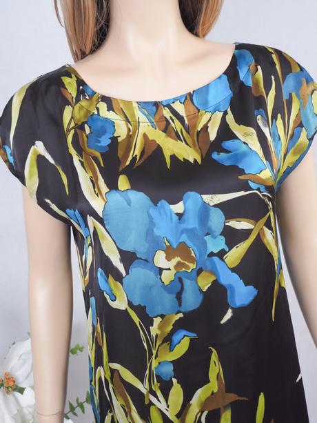 Letné saténové šaty viceversa, 40