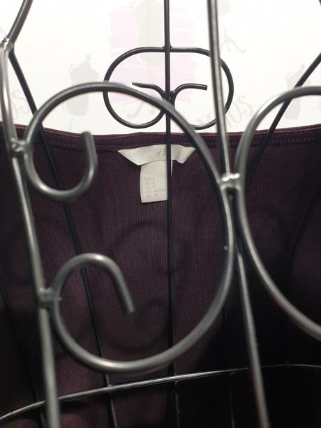 Top s výstrihom s/m, h&m,s