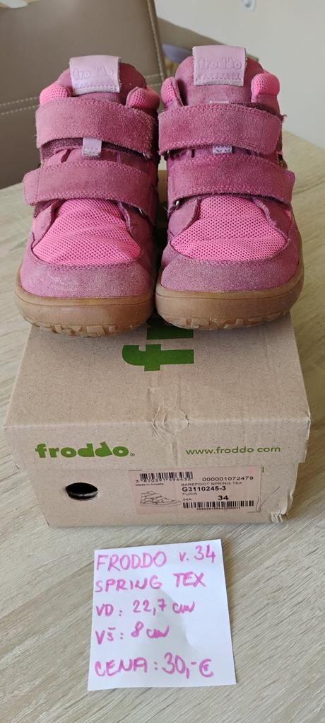 Froddo spring tex barefoot, froddo,34