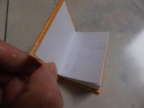 Mini zápisníček,