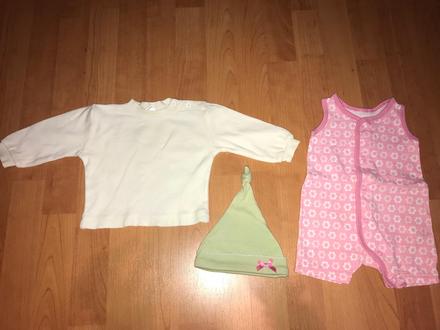 Body s tričkom a čiapočka, 68–80