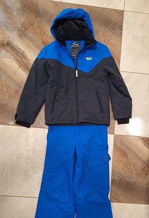 Zimný komplet - oteplováky + bunda, 140