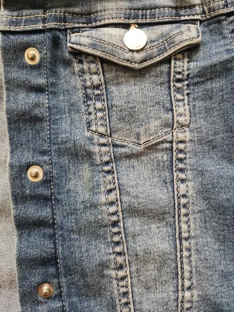 Riflová bunda mäkká, h&m,128