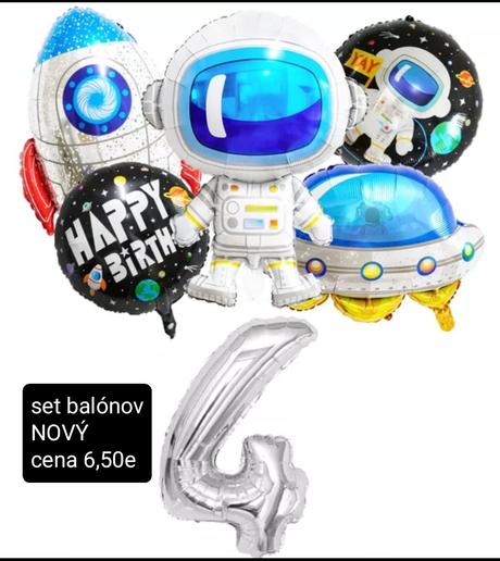 Párty dekorácie -vesmír, 