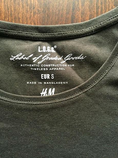 Dámske tričko hnedé, h&m,s