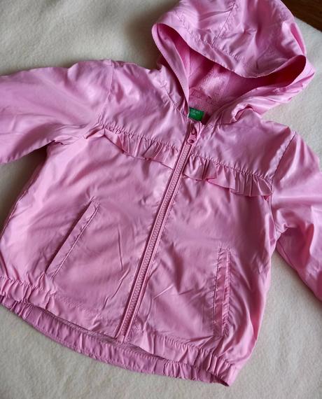 Prechodná bunda ružová, 86
