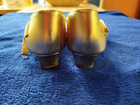 Zlaté sandálky vd 21 cm, h&m,33