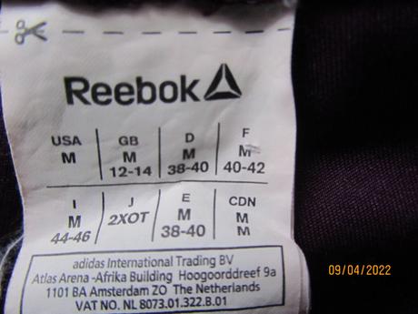 Sportove leginy, reebok,m