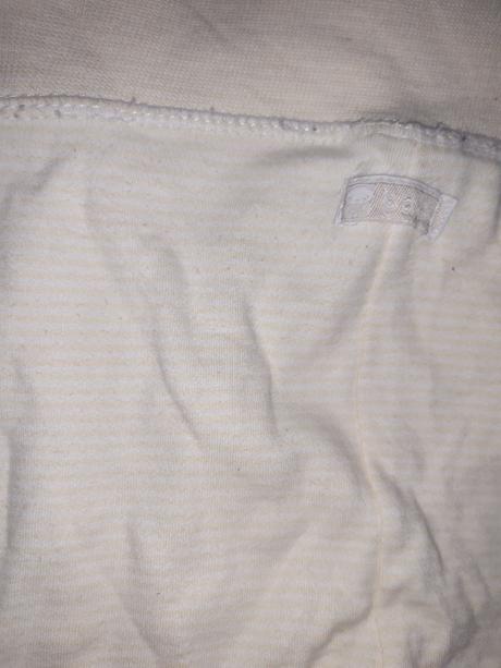 Pruhovane polodupacky a body pre babatko, h&m,56