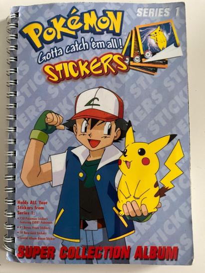 Pokémon nálepky do albumu, 