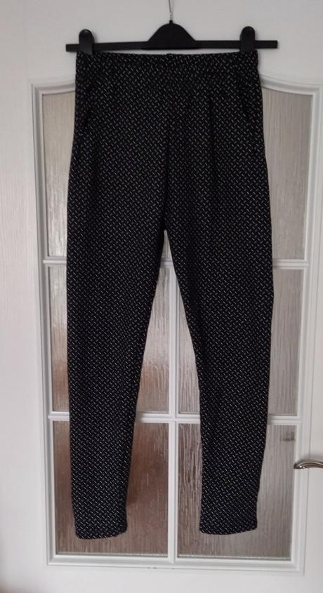 Teplé hrubé legíny s vreckami, l