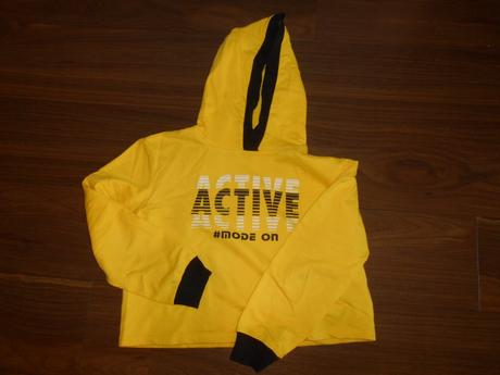 Dievčenská cropped mikina veľ. 164/170, bonprix,164