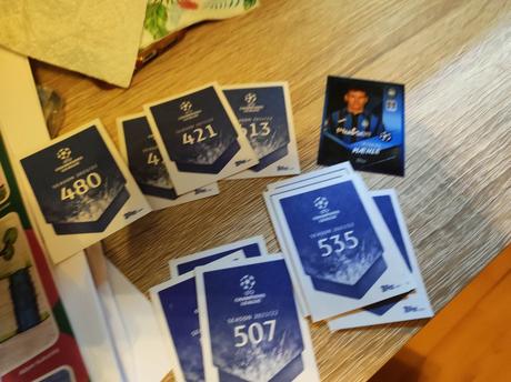 Nálepky champions league 2021/2022,