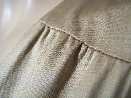 Plisované vintage šaty, m