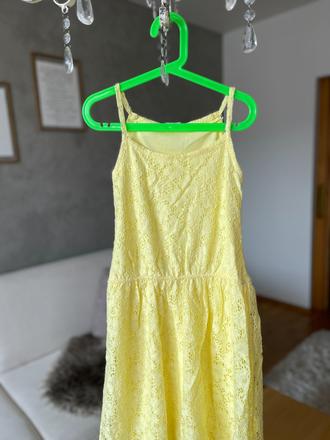 Šaty na ramienka, h&m,140