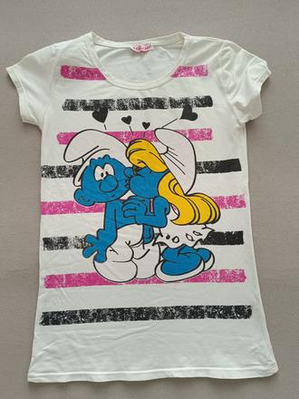 Tričko šmolkovia, 158