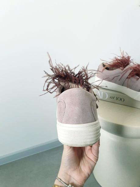 Extravagantné tenisky s pierkami 39, zara,39