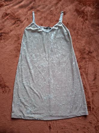 Velurove mini saty, zara,m