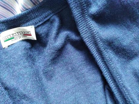 Sveter z vlny merino, m