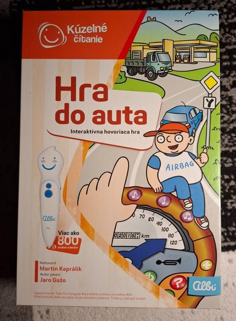 Albi interaktívna hovoriaca hra do auta, 