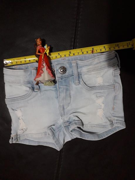 Riflové kraťasky v.98, h&m,98