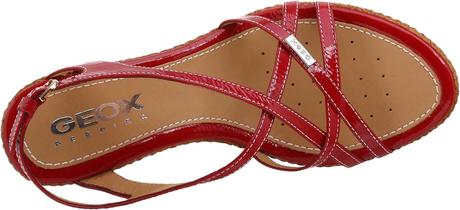 Geox, kožené sandále na platforme, veľ.40, geox,40