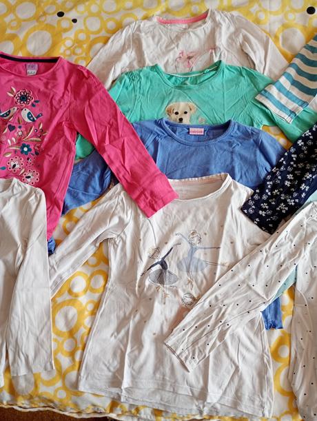 13 ks tričko s dlhým rukavom, 110