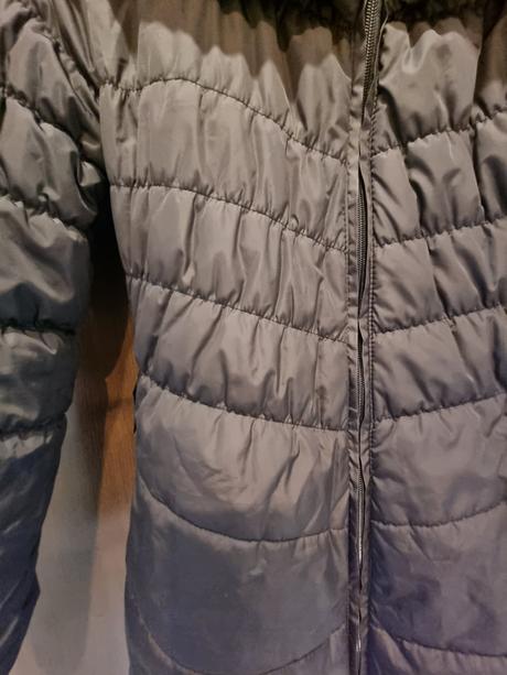 Dlhšia čierna bunda, m