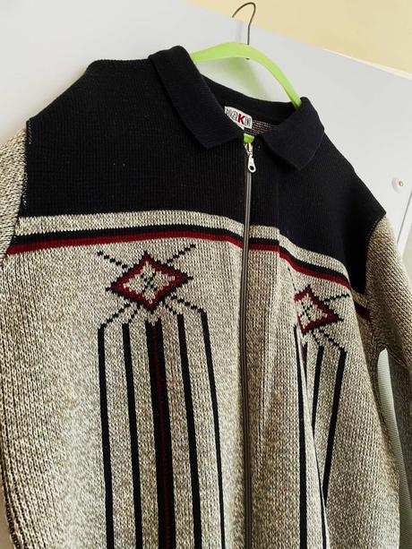 Teplý hrubý sveter, roger,xxl