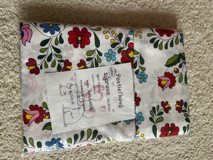 Detske postelne pradlo, šírka (cm): 90,dĺžka (cm): 135