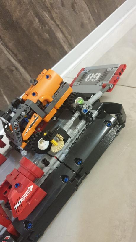 Skladačka  kópia  lega technic 42076  - vznášadlo, 