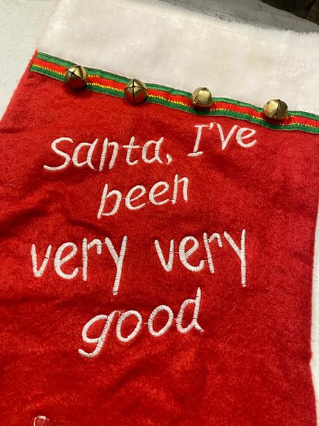 Vianočná mikulášska ponožka, 