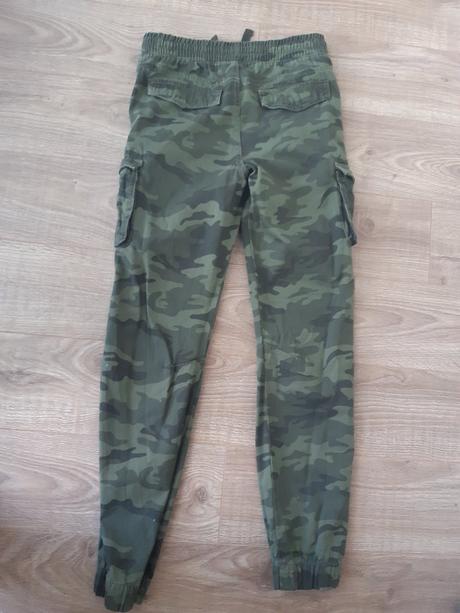 Maskáčové nohavice, terranova,164