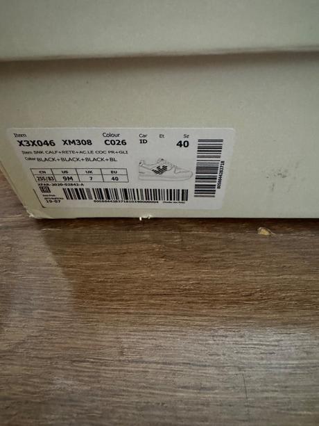 Tenisky emporio armani, armani,41