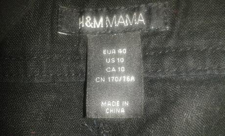 Nohavice h&m, h&m,40