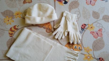 Set čiapka, šál, rukavice dámsky,